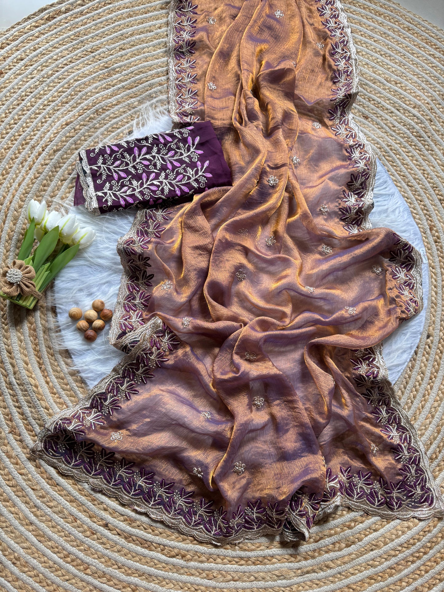 Kayatri New Elegant Embroidered Saree Collection
