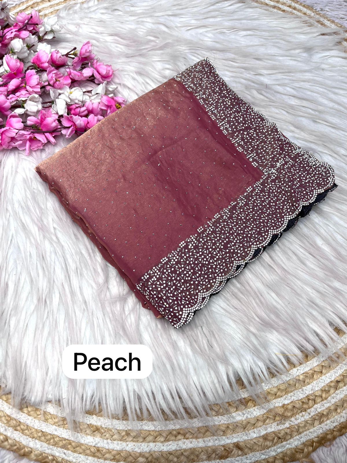 Kayatri New soft Silk Blooming With Beautiful jarkhan Work With Siroski Work Saree