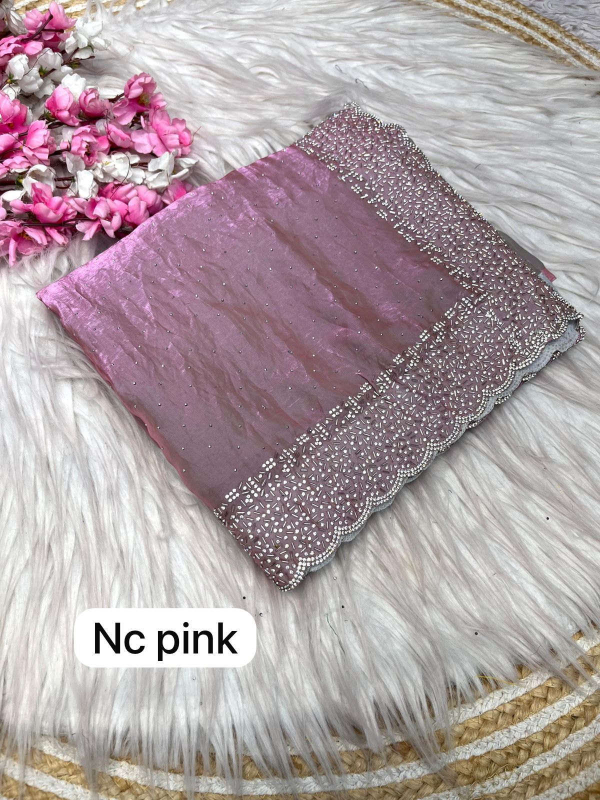 Kayatri New soft Silk Blooming With Beautiful jarkhan Work With Siroski Work Saree