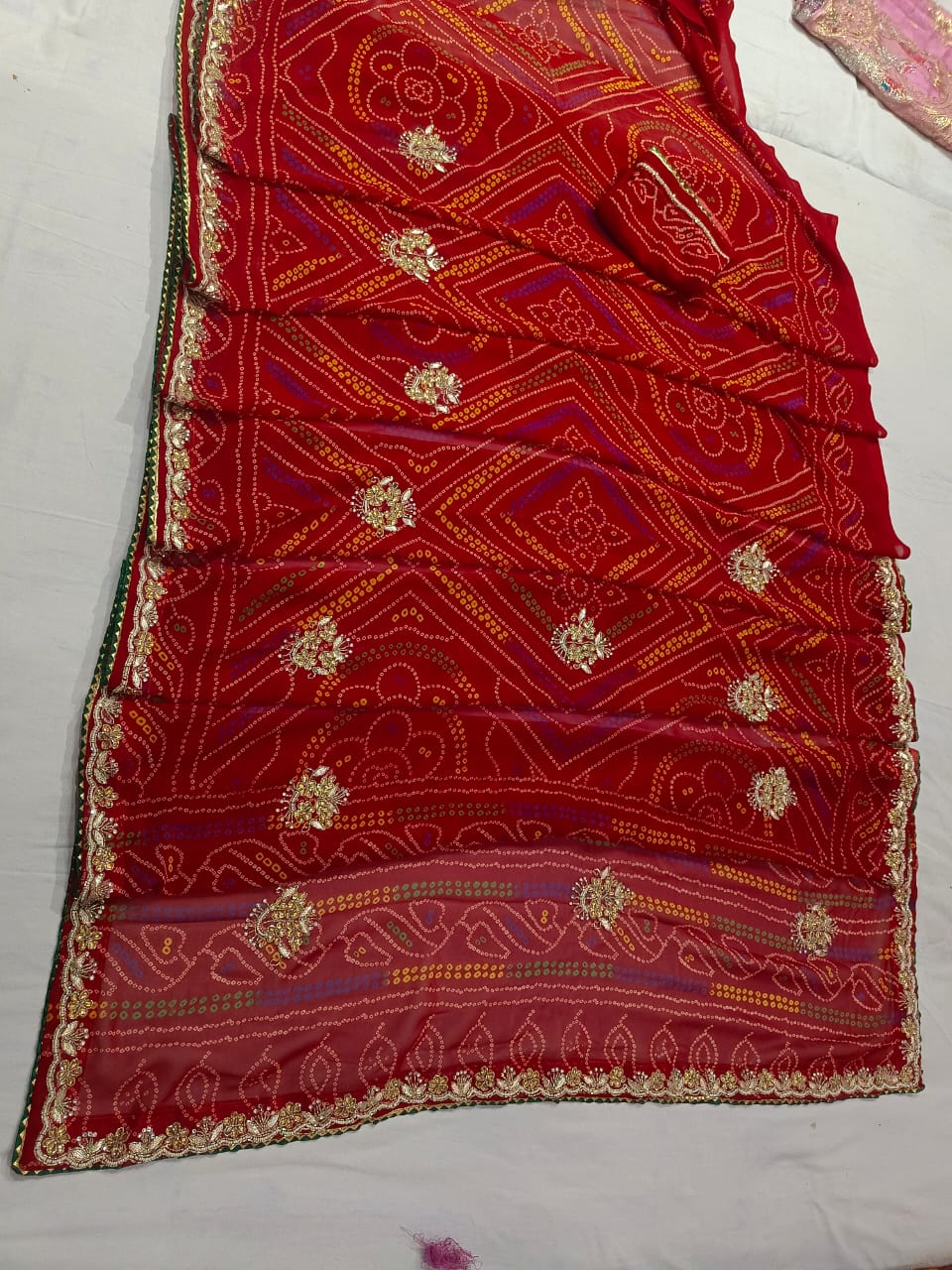Kayatri New New launched Pyour chundi viscos fabric All Over Same sreers