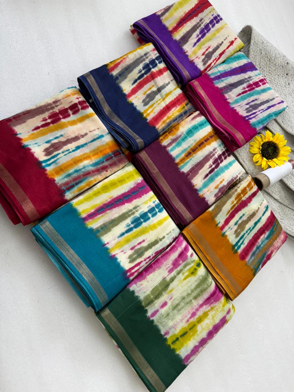 Kayatri New Traditional Leheriya Bandhani Ekkat Saree with Super Patola Pallu