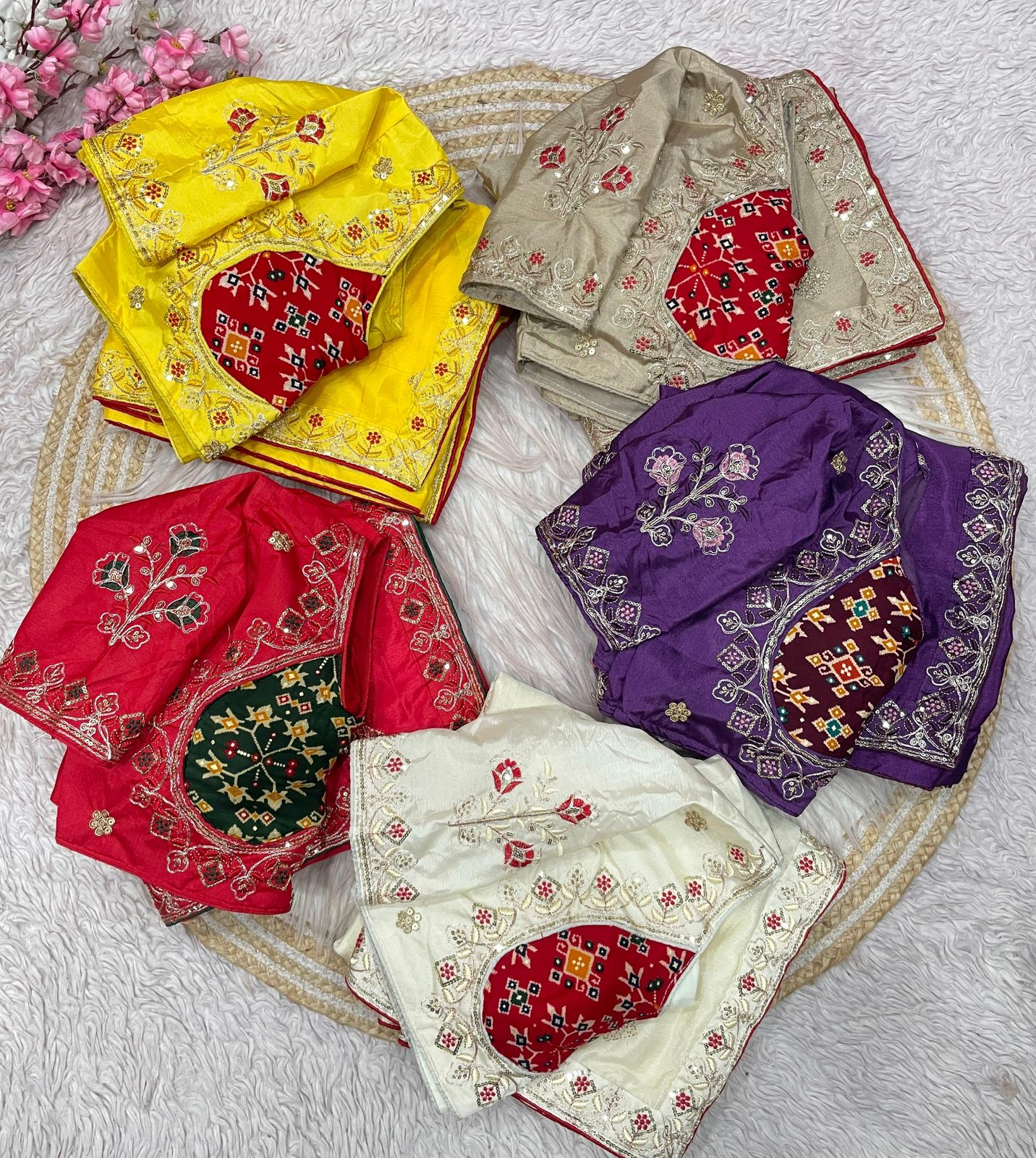 Kayatri New Designer Chinnon Silk Saree with Elegant Sequin Embellishments