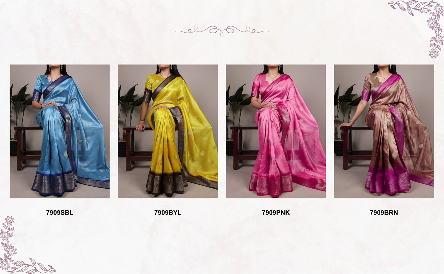 Kayatri New Soft Rumali Silk Saree with Beautiful Zari Weaving Design