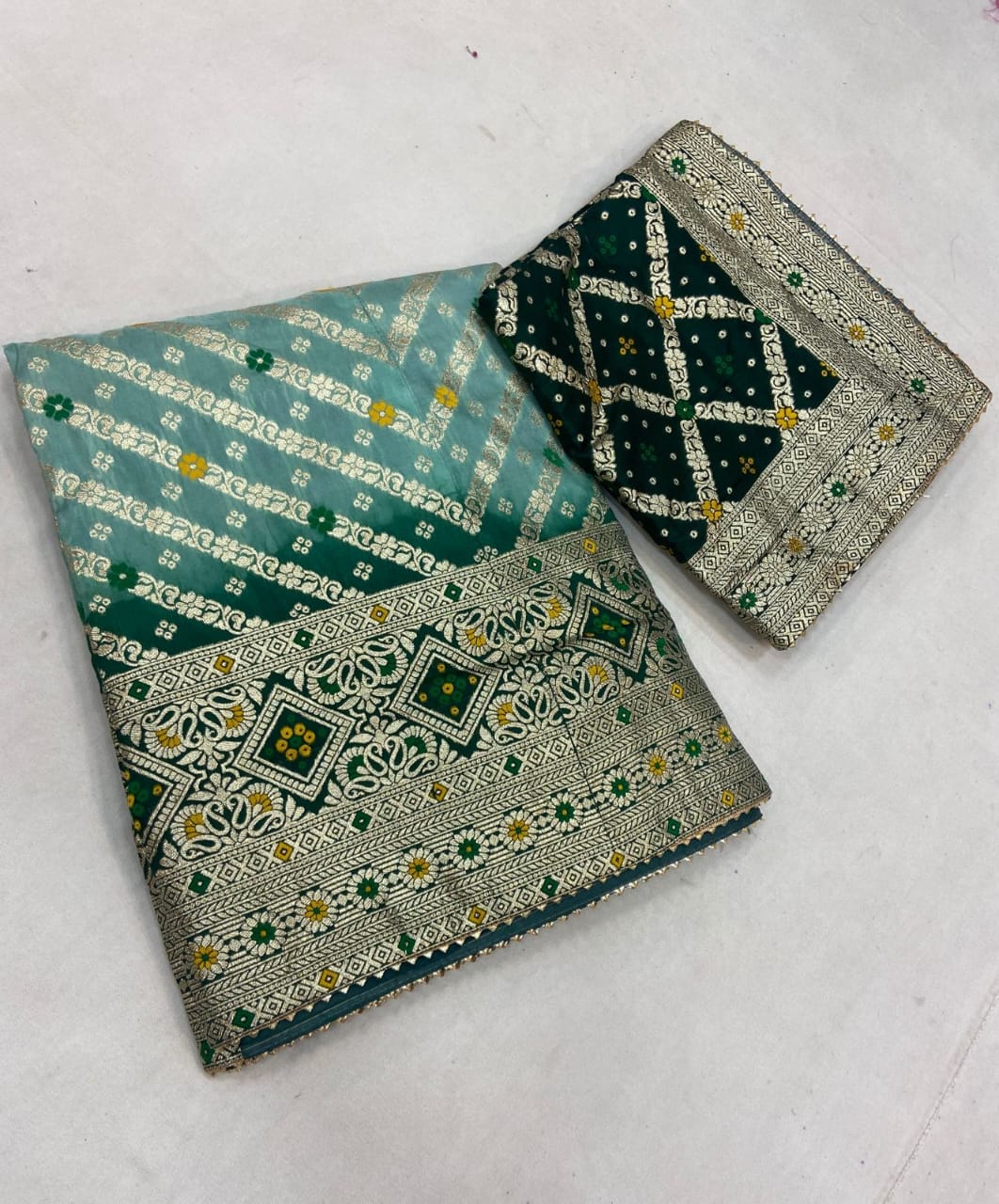 Kayatri New Premium Banarasi Dola Silk Lehenga Set with Heavy Banarasi Designer Blouse