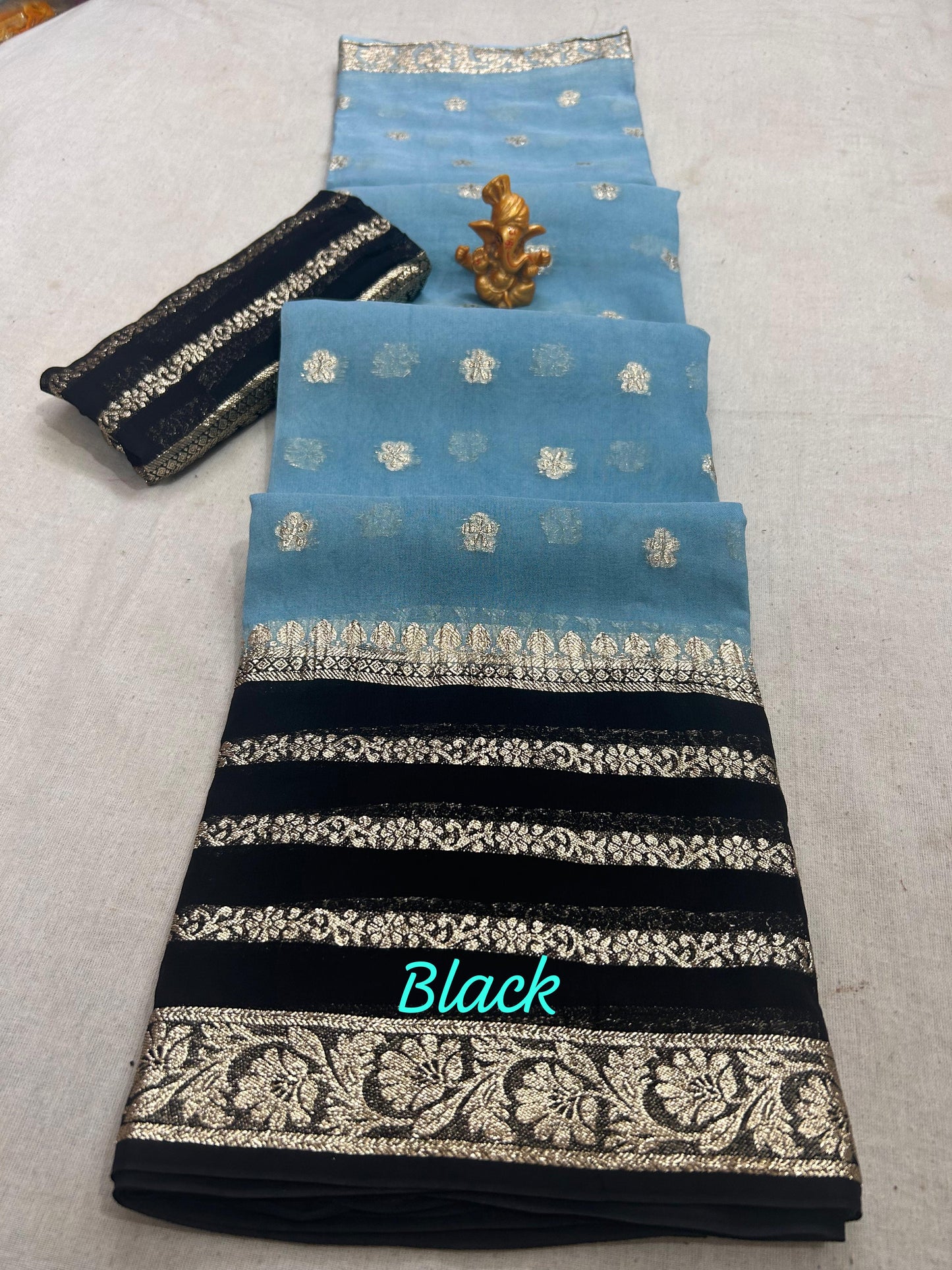 Kayatri Beautiful Jaipuri 2 Shadded Dai Saree