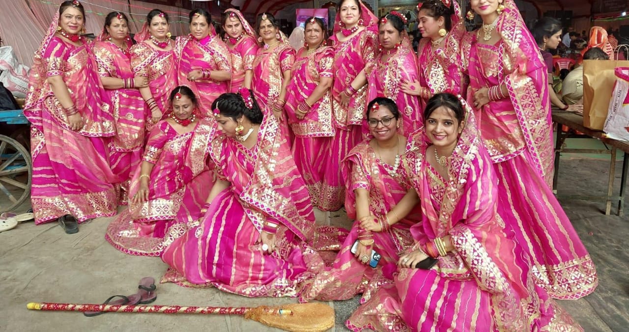 Kayatri New Rajasthani kotta Doria Traditional Print Lehenga