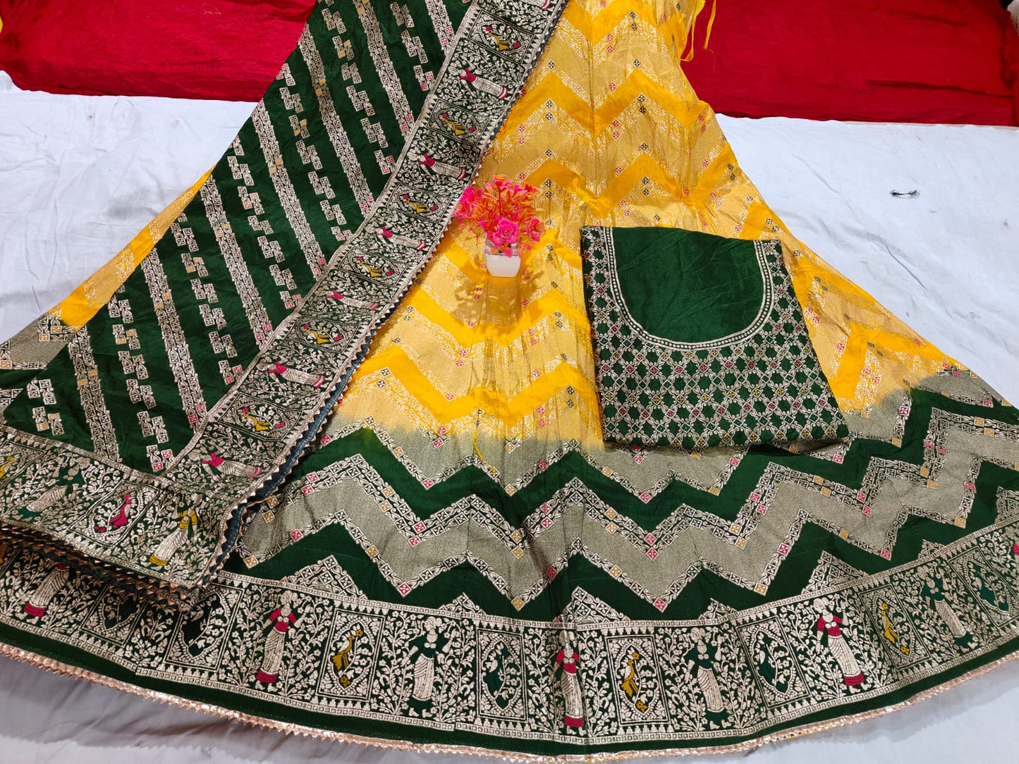 Kayatri New Pure Banarasi Style Lehenga