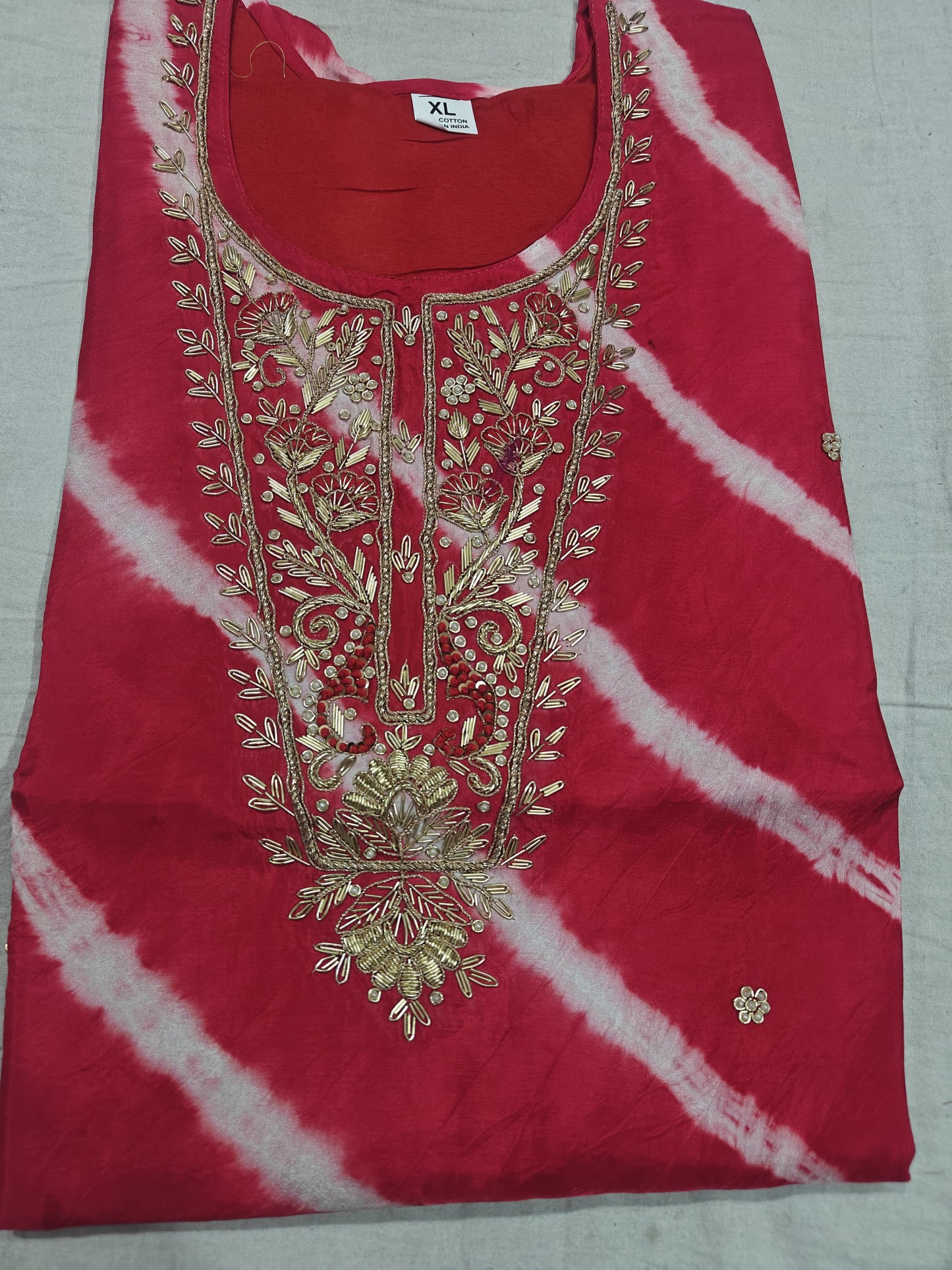 Kayatri Beautiful Rajasthani Leheriya Design Kurtis