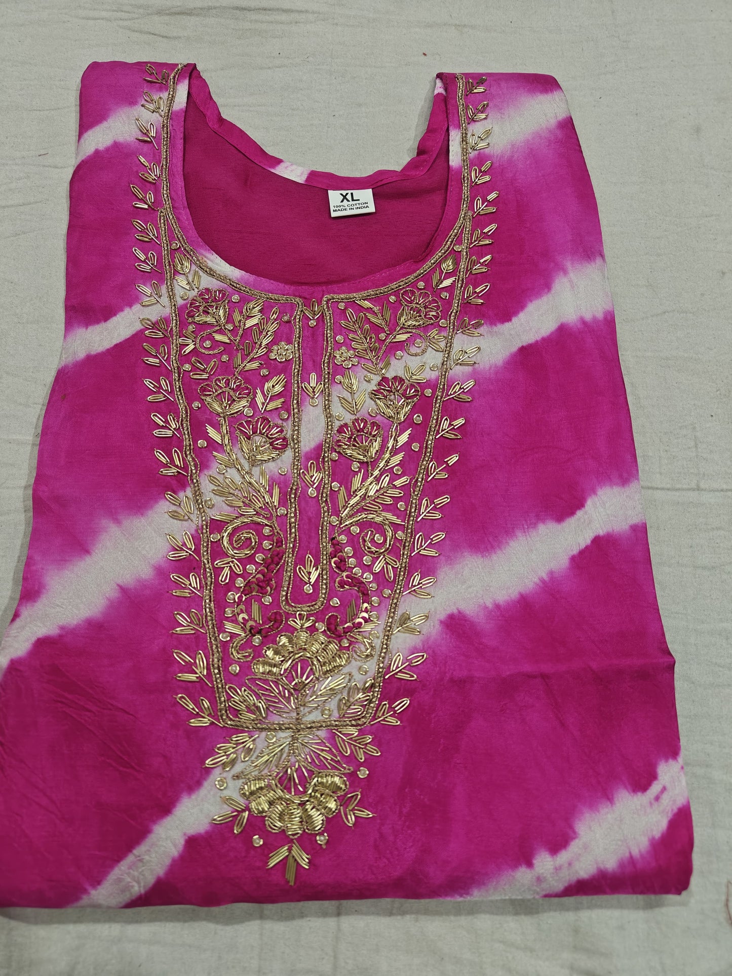 Kayatri Beautiful Rajasthani Leheriya Design Kurtis
