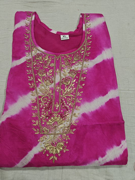 Kayatri Beautiful Rajasthani Leheriya Design Kurtis