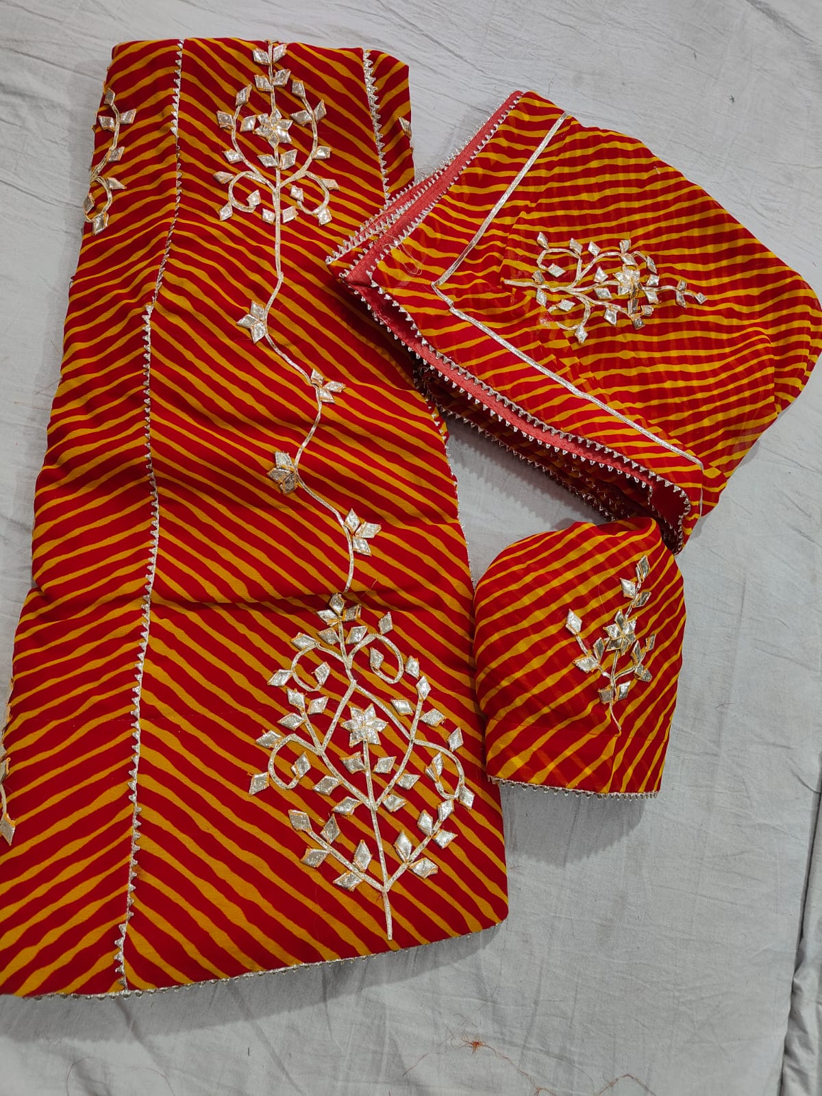 Kayatri Leheriya Style Traditional Wear Lehenga