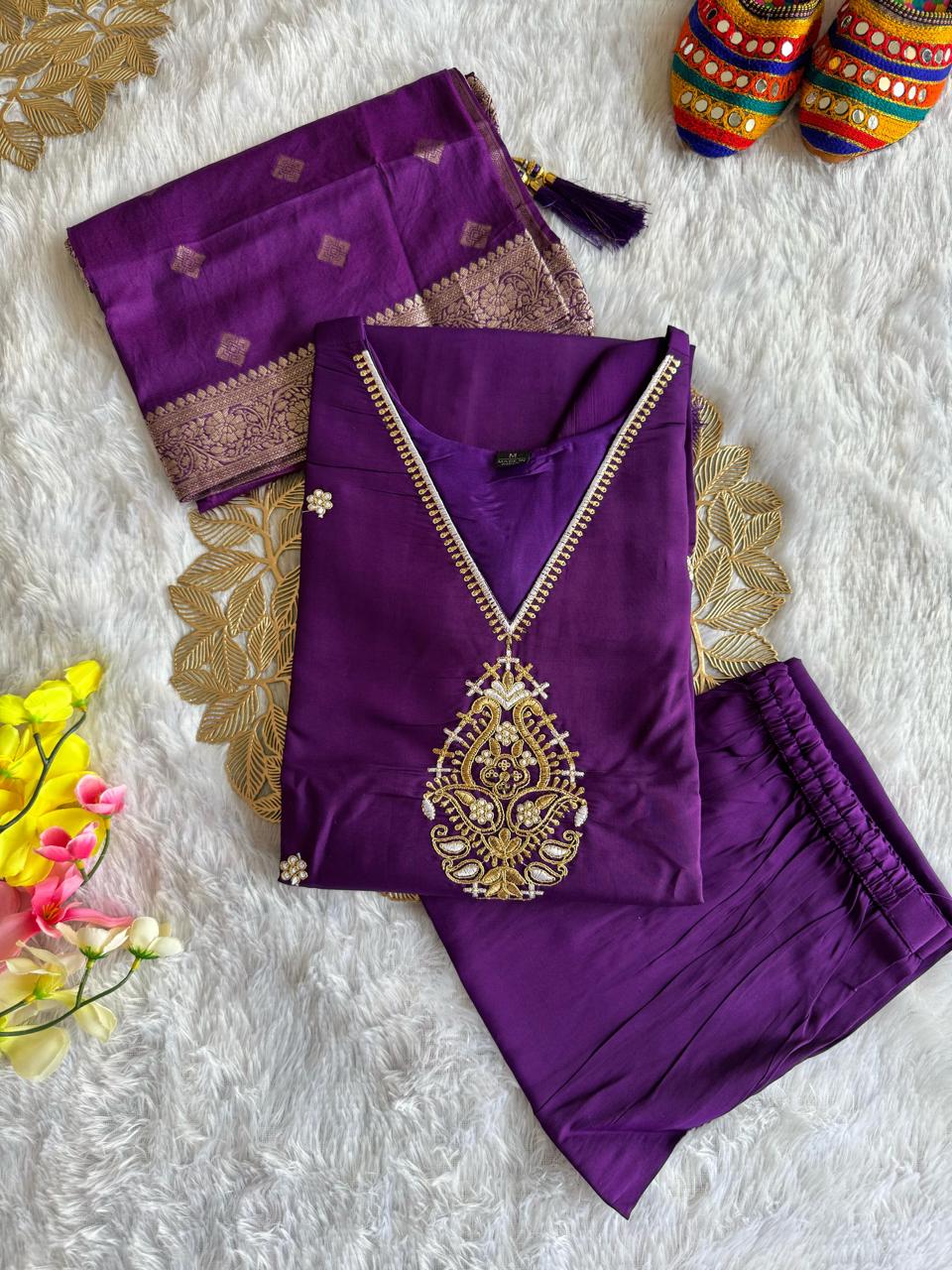 Kayatri Launching New Designers Roman Silk Suit