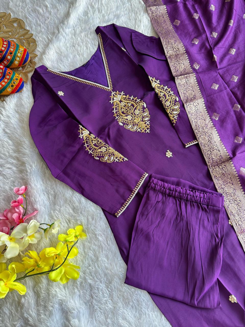 Kayatri Launching New Designers Roman Silk Suit