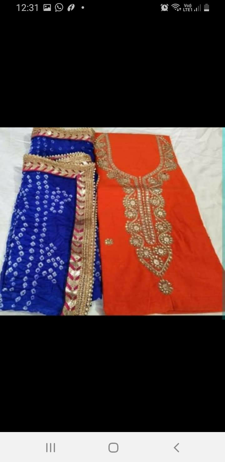 Kayatri New Designer Gotapatti Work Suits