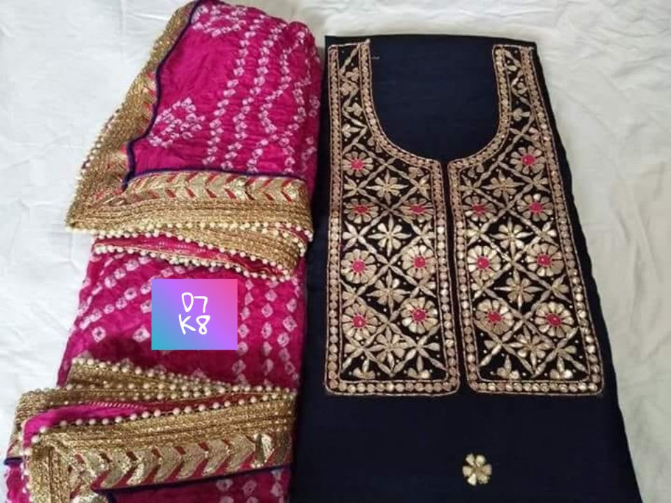 Kayatri New Designer Gotapatti Work Suits