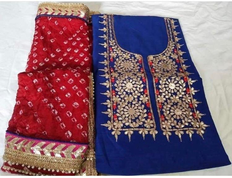 Kayatri New Designer Gotapatti Work Suits