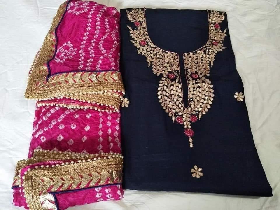 Kayatri New Designer Gotapatti Work Suits