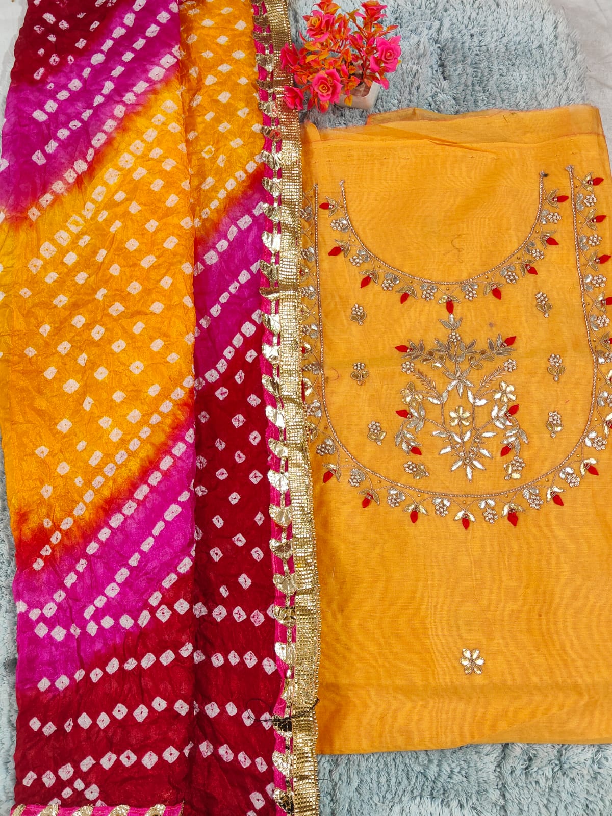 Kayatri New Designer Gotapatti Work Suits