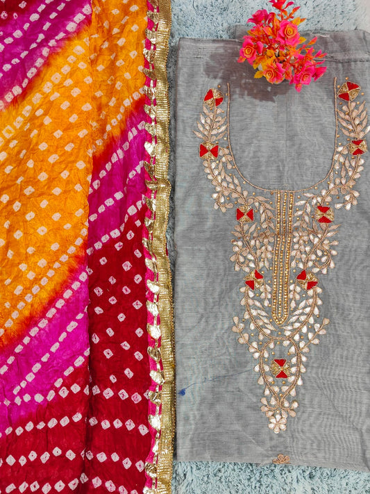 Kayatri New Designer Gotapatti Work Suits