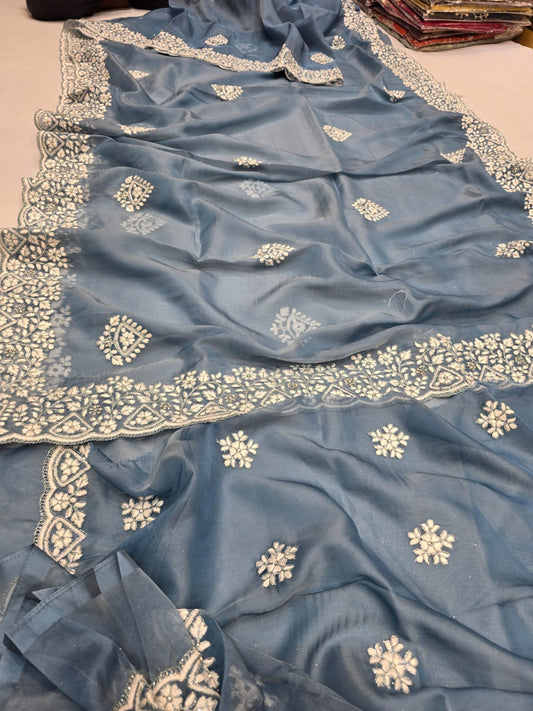 Kayatri Pure Soft Organza Silk Saree