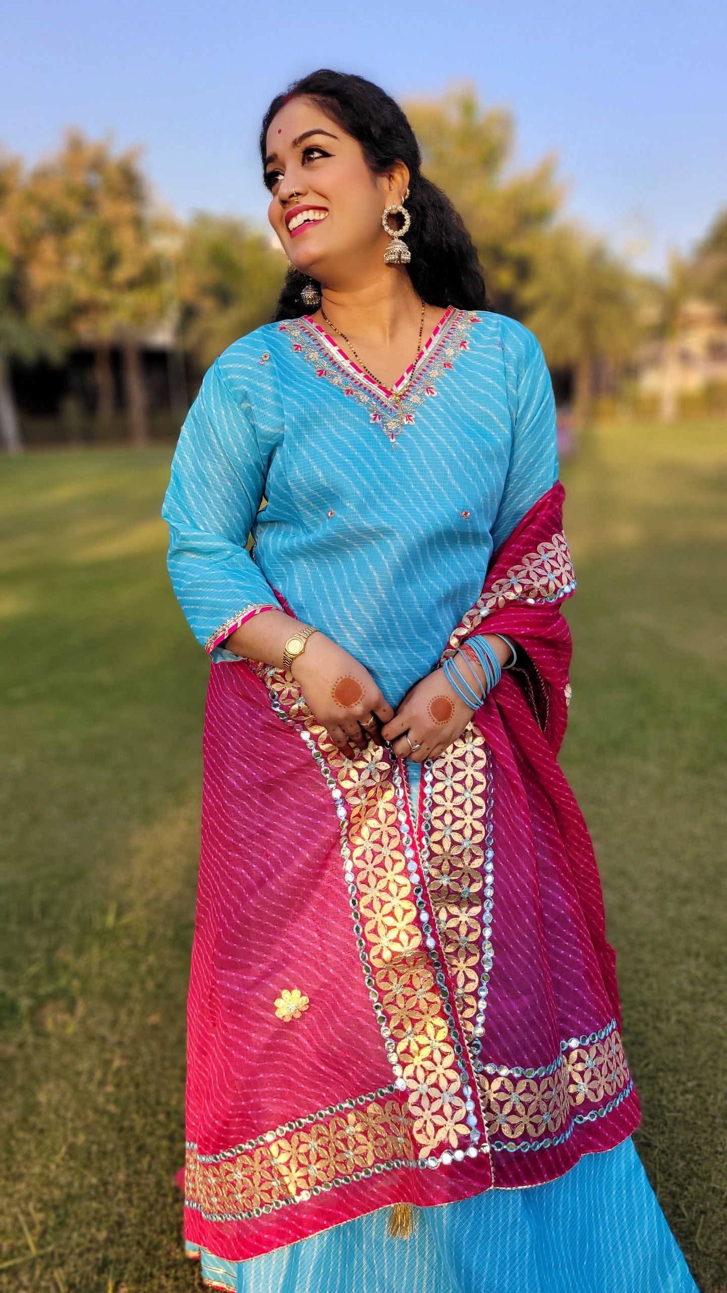Kayatri Latest Designer Kota Doria Lehenga