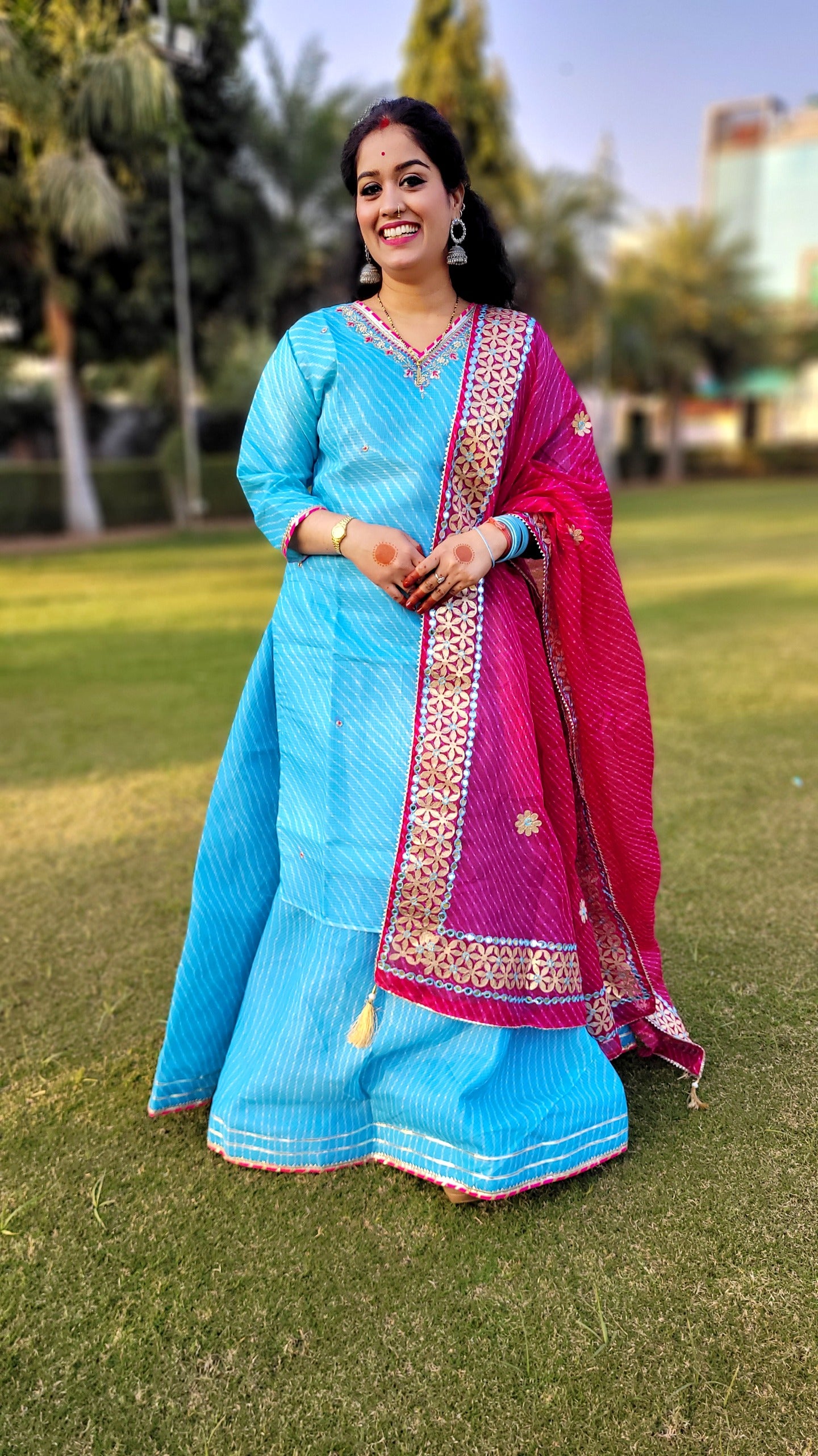 Kayatri Latest Designer Kota Doria Lehenga