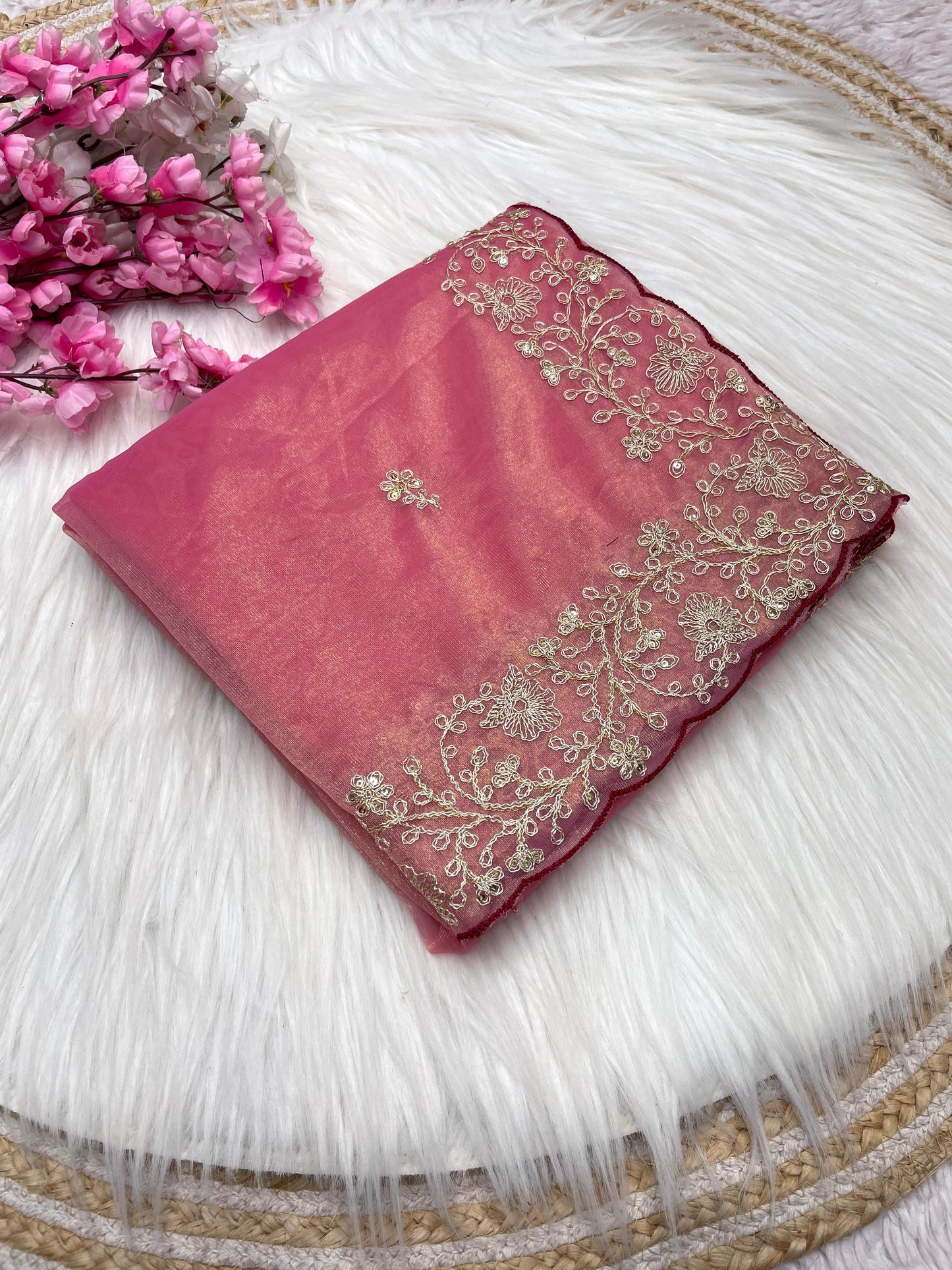 Kayatri New Twil Net Bollywood Style Saree