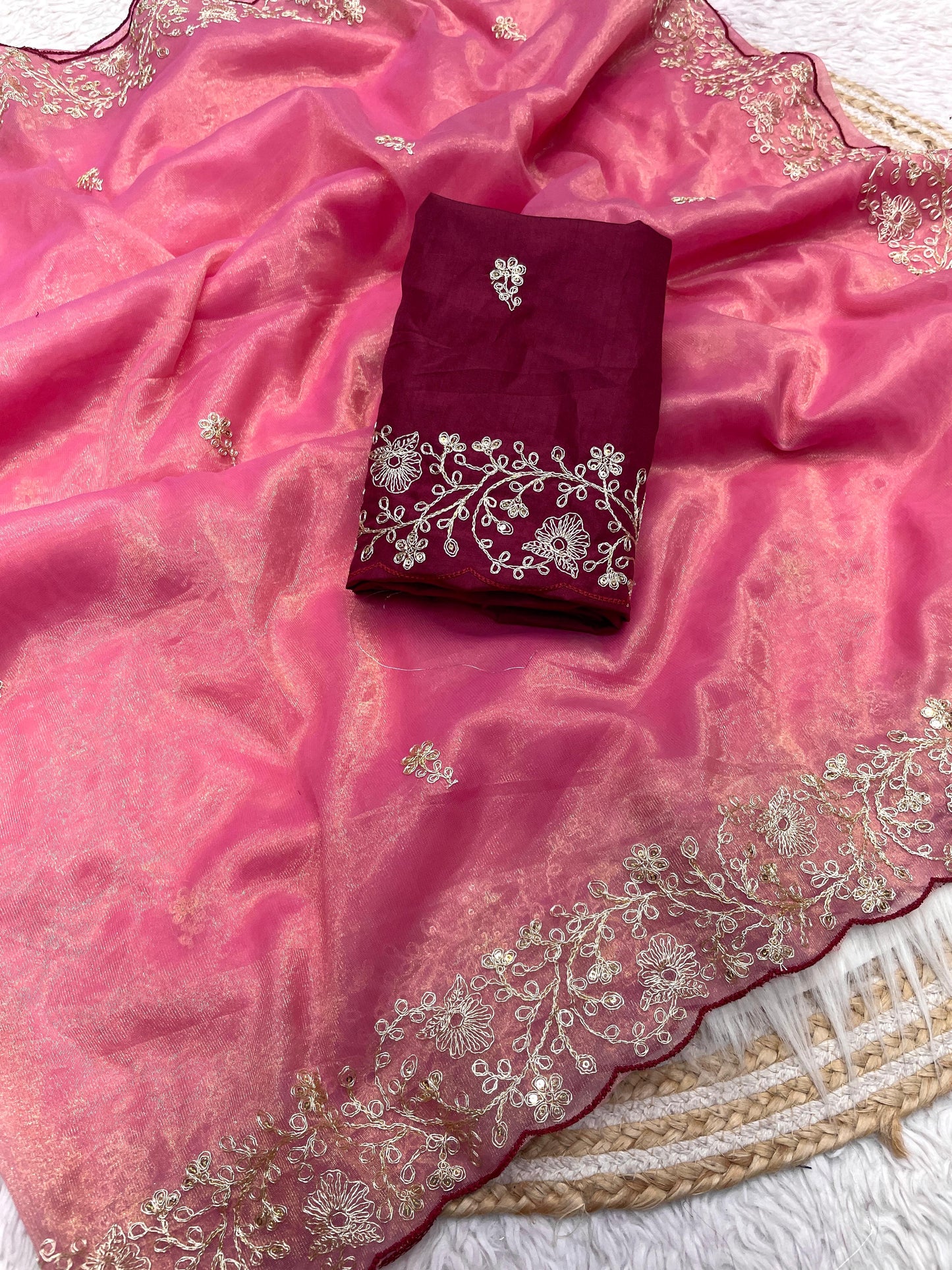 Kayatri New Twil Net Bollywood Style Saree