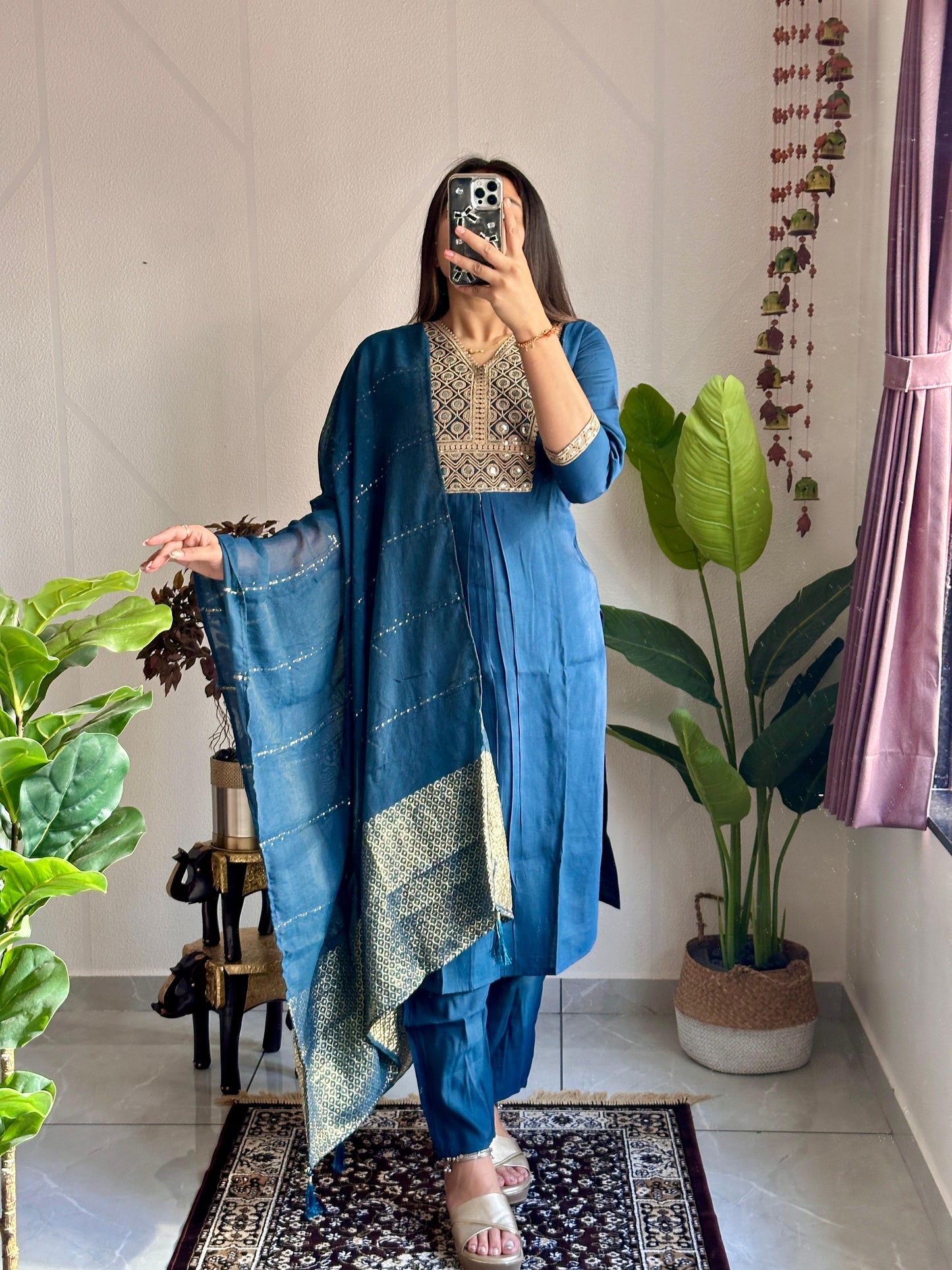 Kayatri Latest Designers Roman Silk Suit