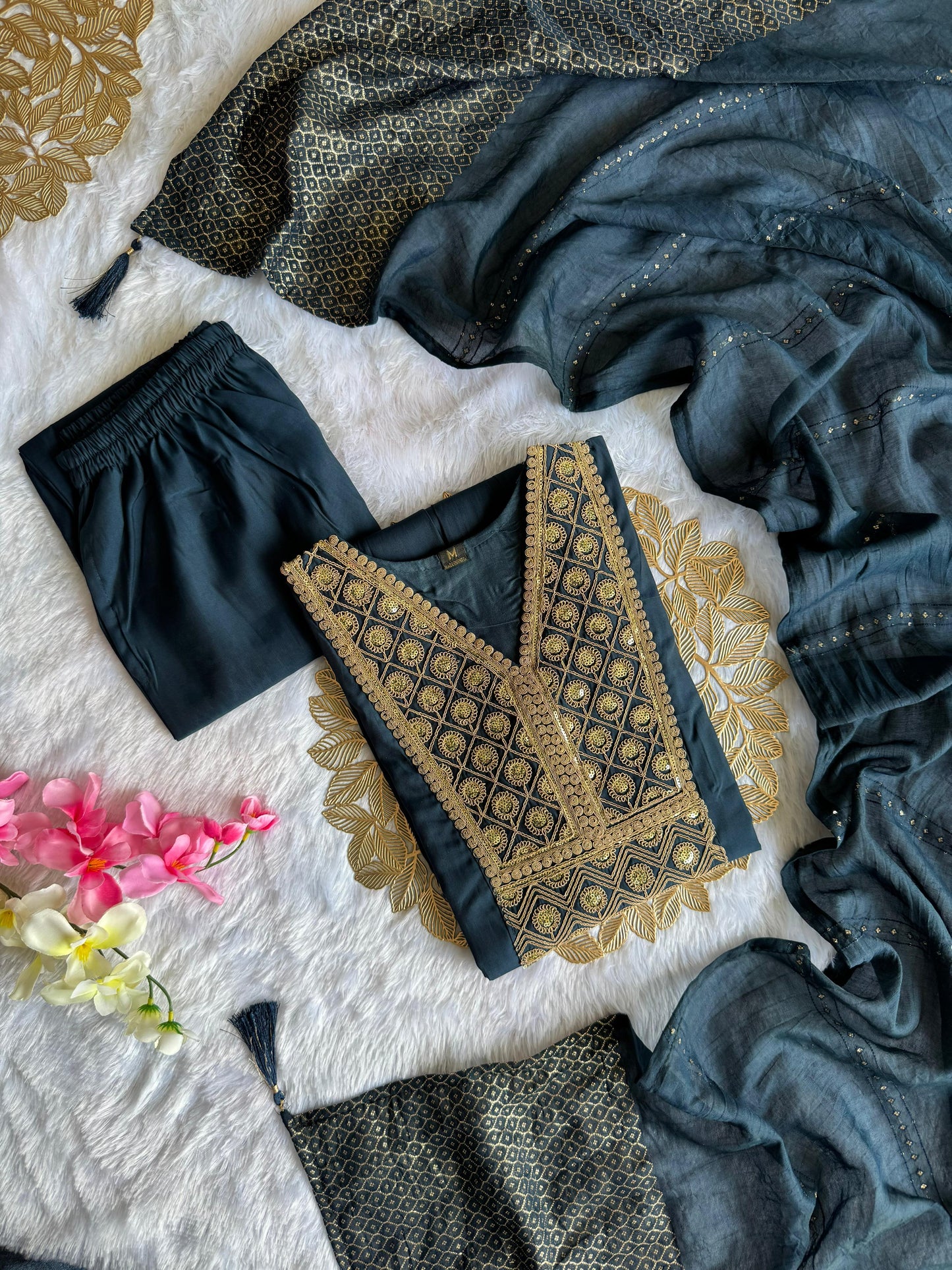 Kayatri Latest Designers Roman Silk Suit