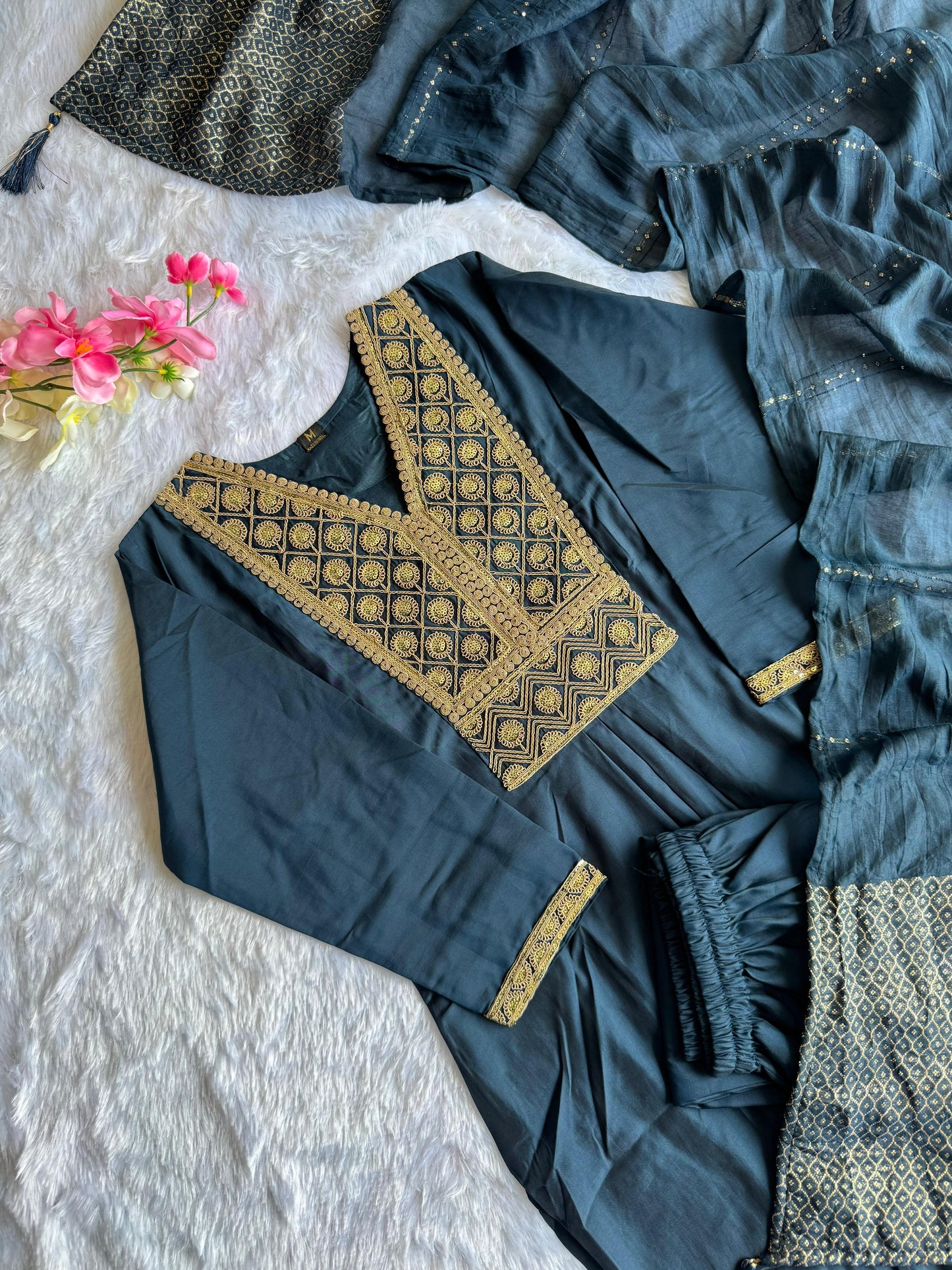 Kayatri Latest Designers Roman Silk Suit