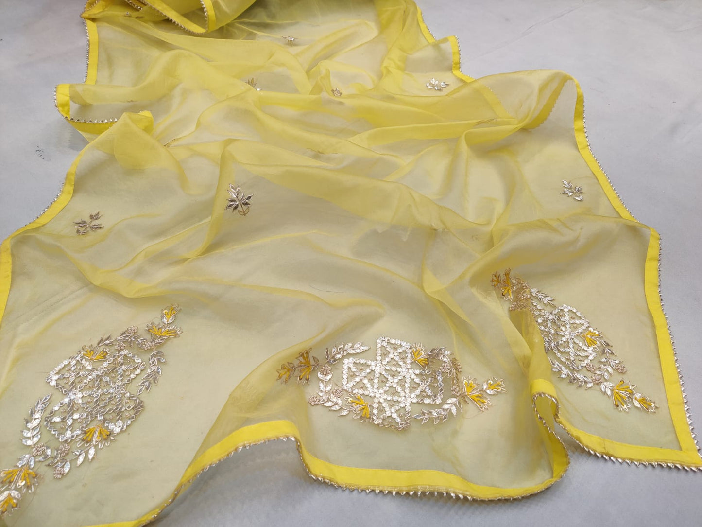 Kayatri New Designer Organza Fabric Saree