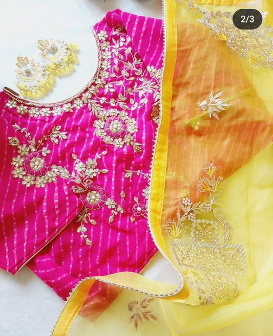 Kayatri New Designer Organza Fabric Saree