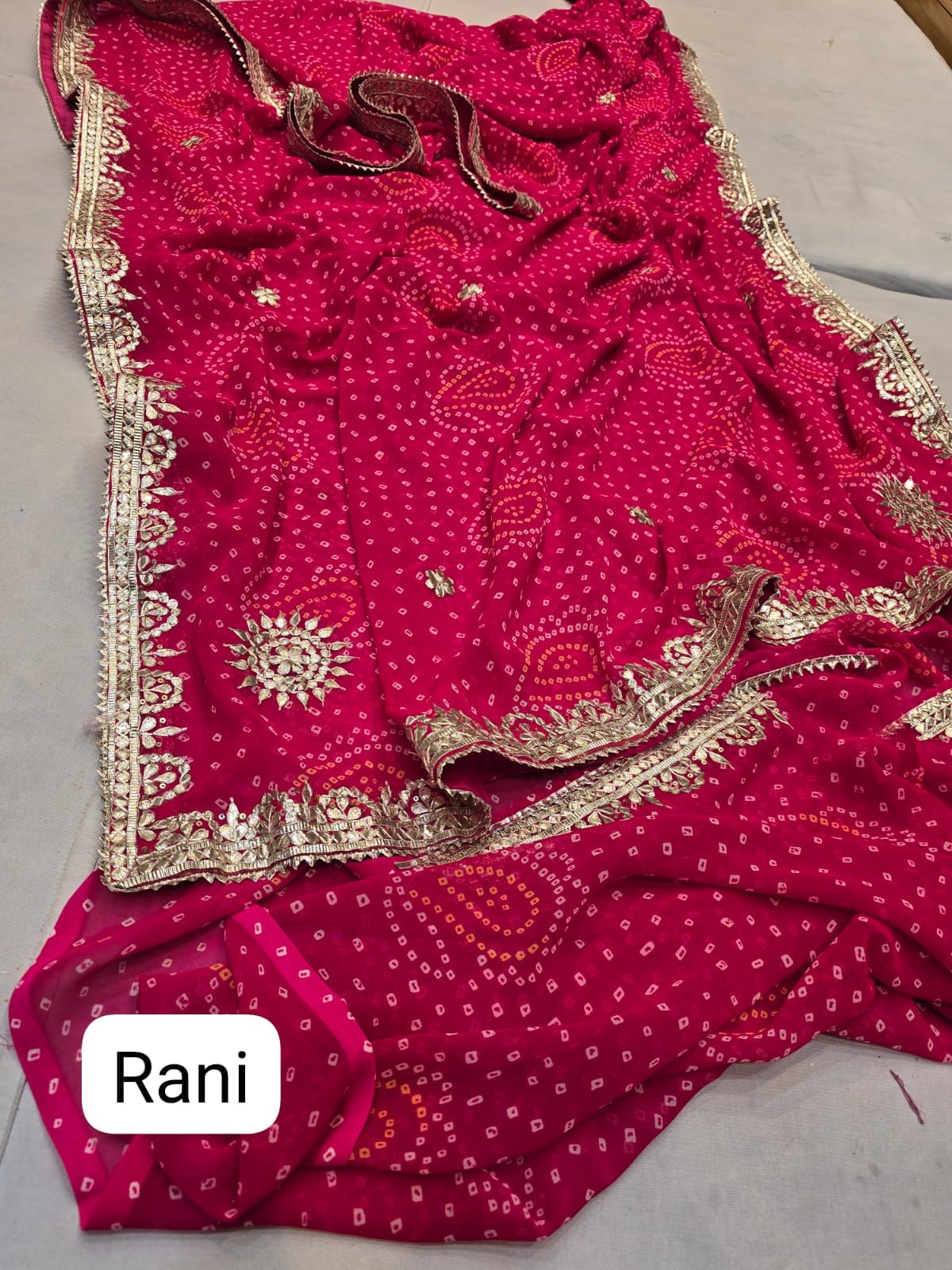 Kayatri Latest Traditional Wear Georgette Chinon Saree