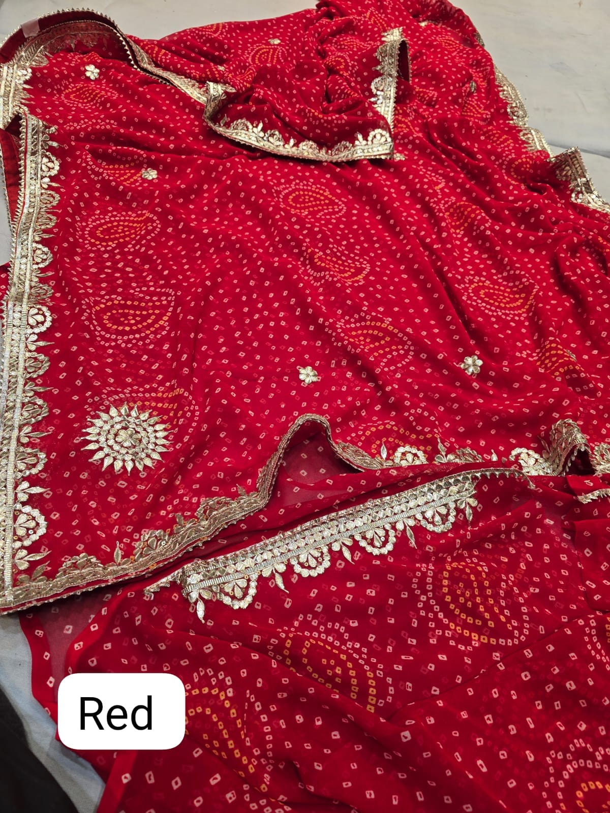 Kayatri Latest Traditional Wear Georgette Chinon Saree