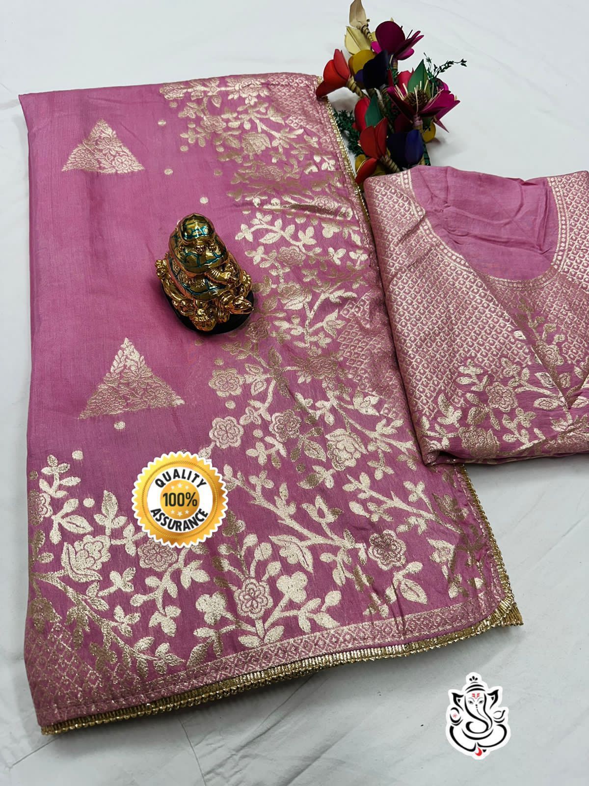 Kayatri New Viscose Dola Silk Designer Saree