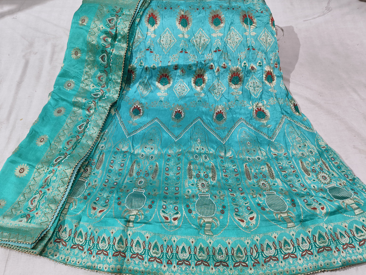 Kayatri New Banarasi Silk Designer Lehenga