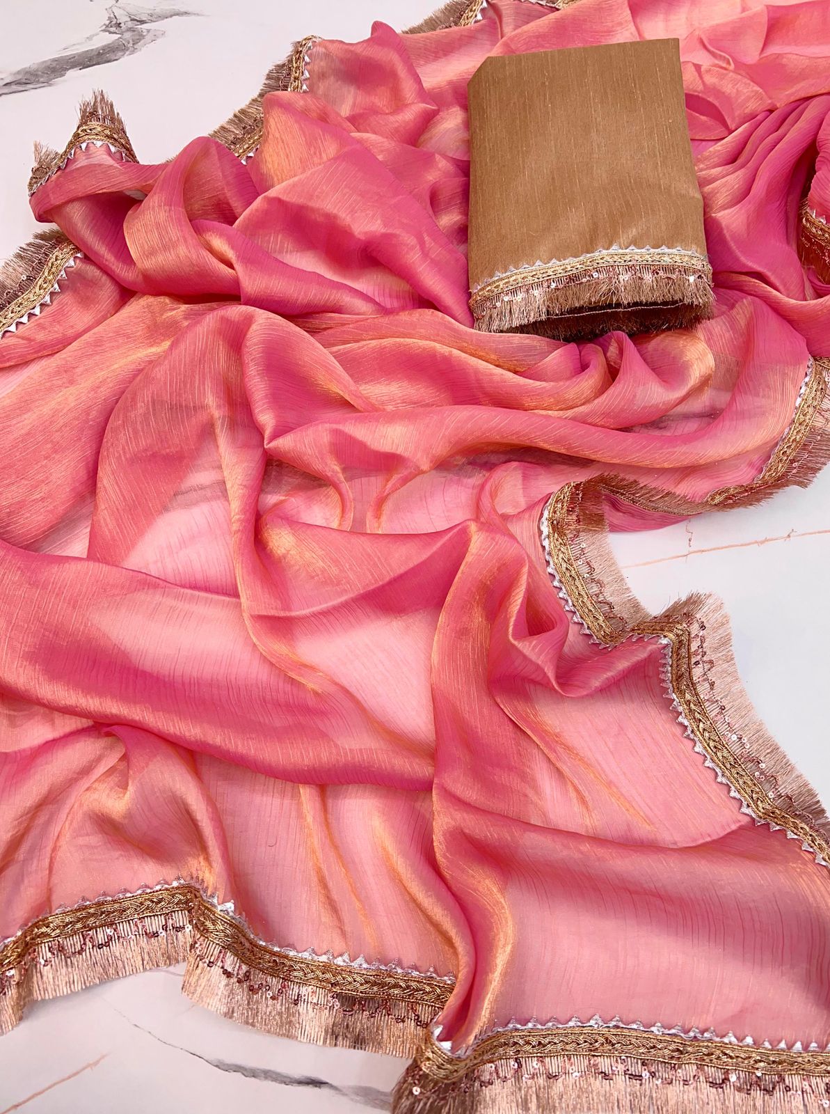 Kayatri New  Chiffon Casual Wear Saree