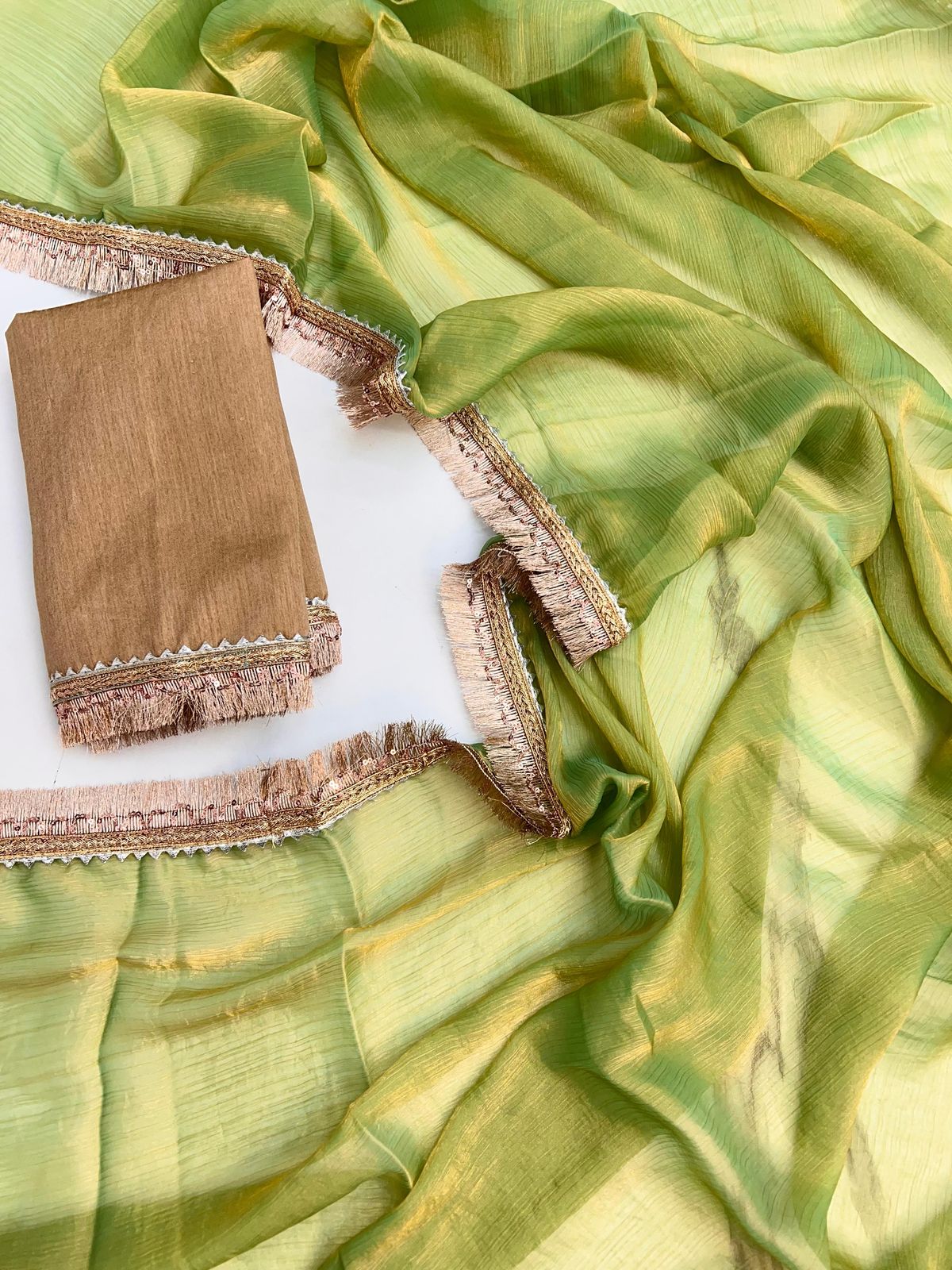 Kayatri New  Chiffon Casual Wear Saree