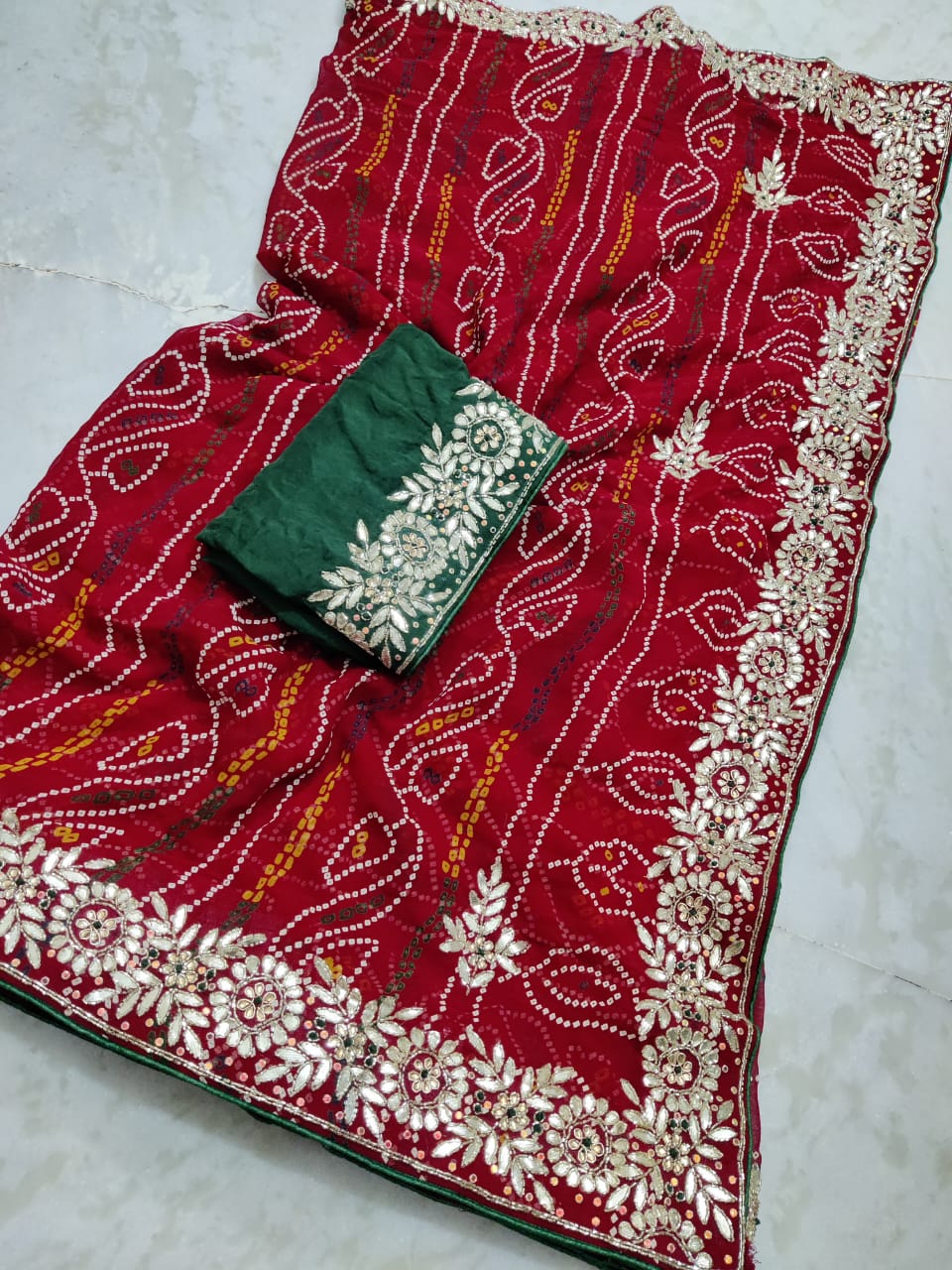 Kayatri New Festive And Traditional Wear Chunri Saree
