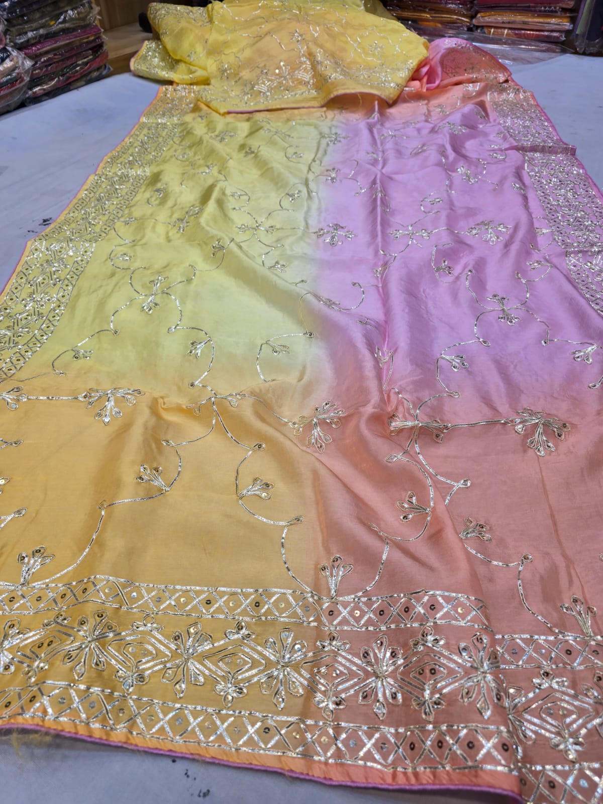 Kayatri New Pure Munga Silk Multicolour Saree