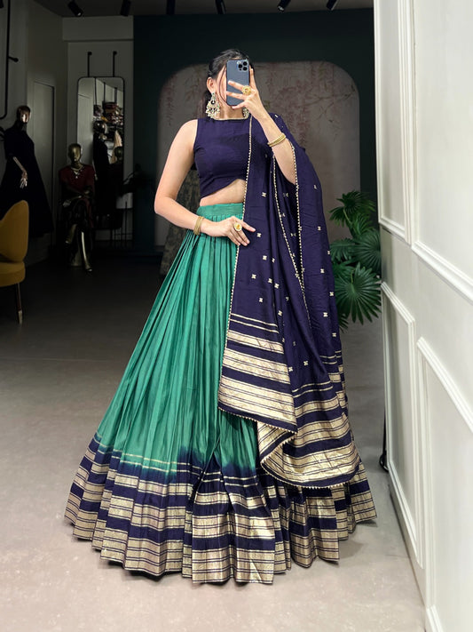 Kayatri New Pure Chanderi  Designer Lehenga