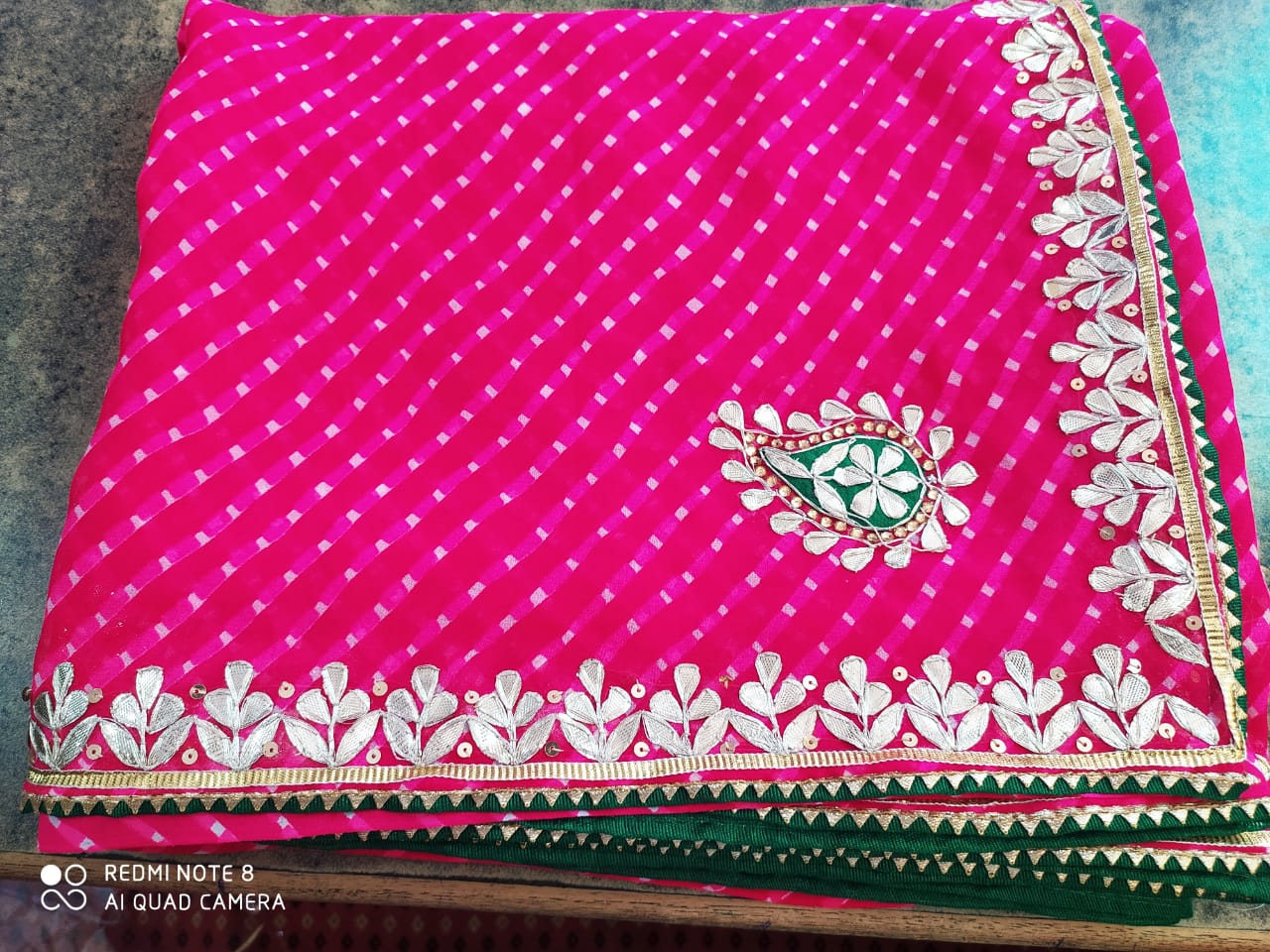 Kayatri New Beautiful Mothda Leheriya Saree