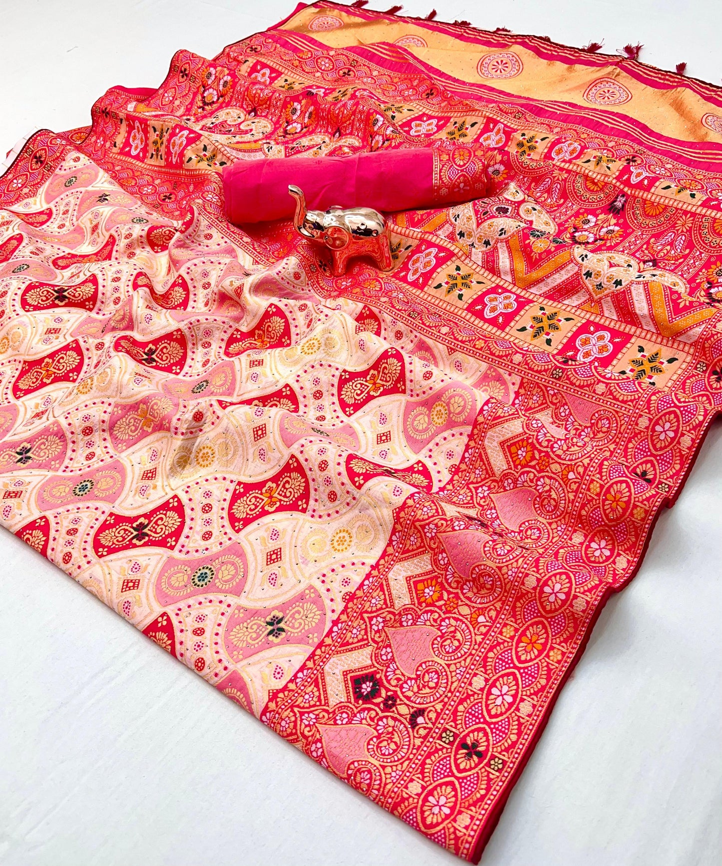 Kayatri New Sirvoski Diamond Work Saree