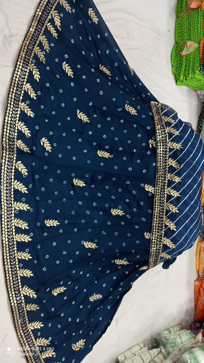 Kayatri New Designer Chinon Fabric Lehenga