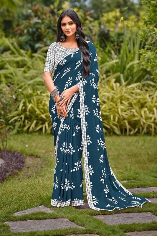 Kayatri New  Bagru Block Printed Cotton Sarees