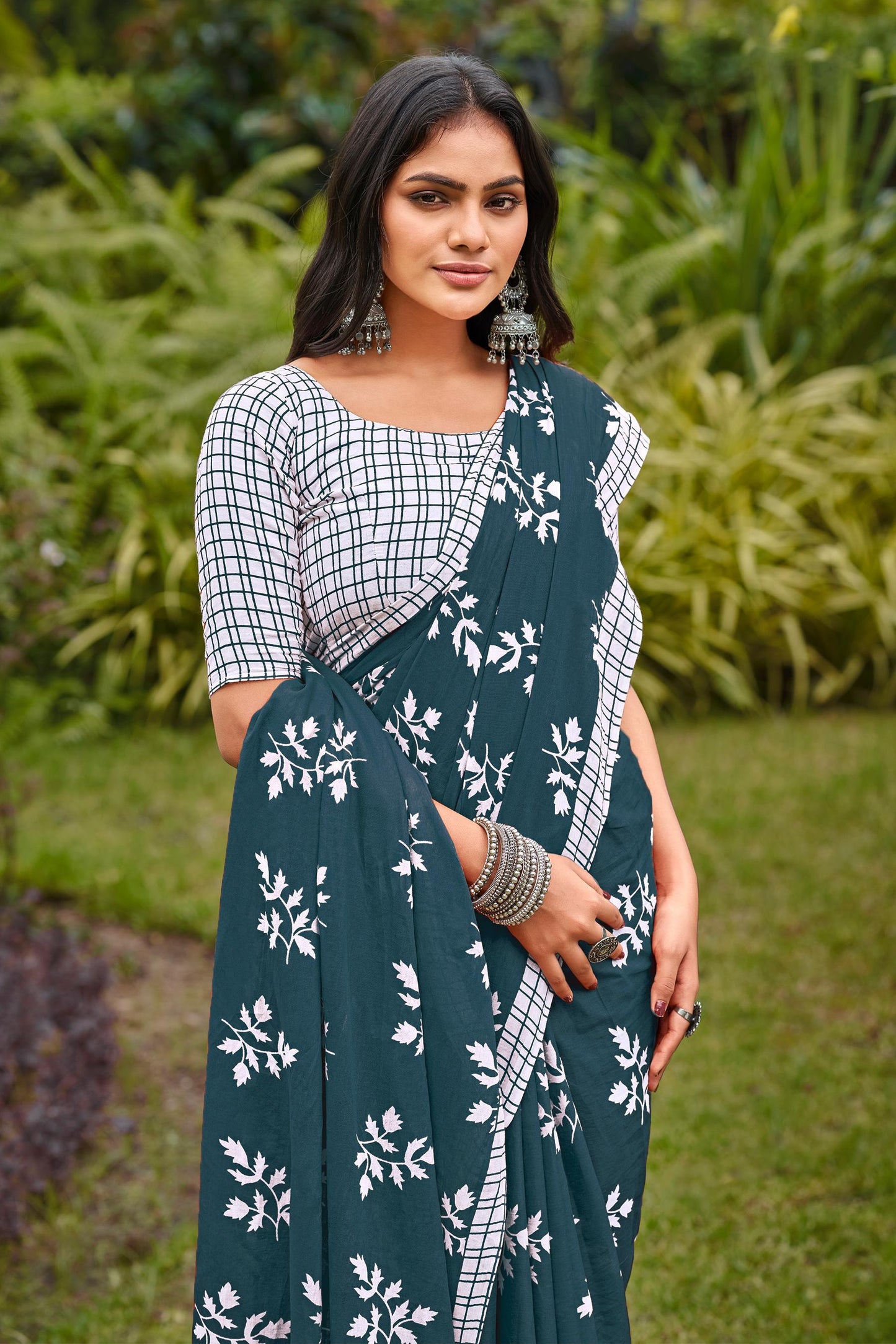 Kayatri New  Bagru Block Printed Cotton Sarees