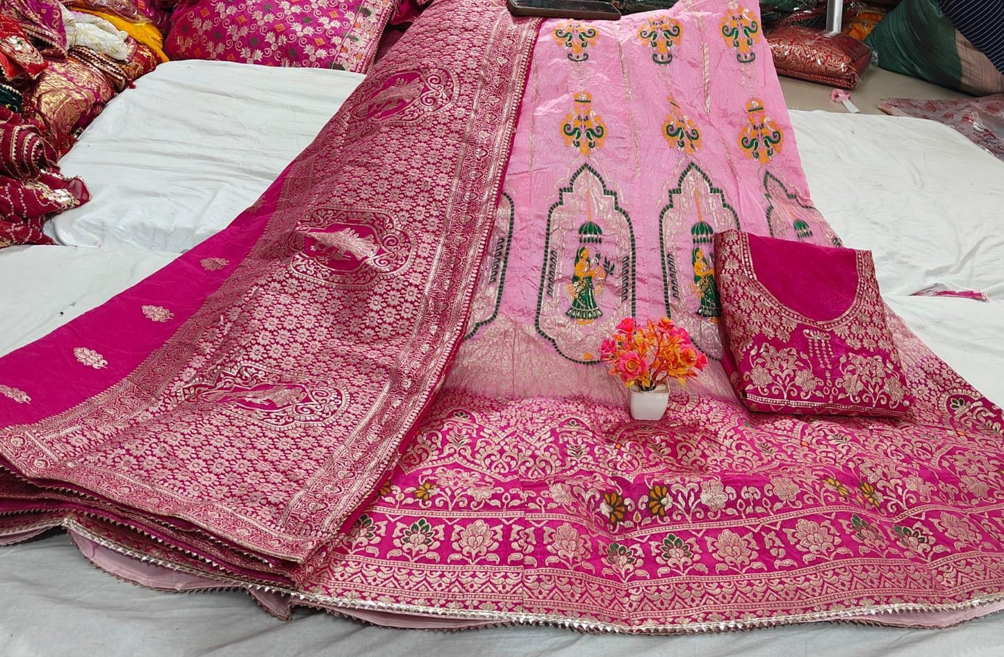Kayatri New Pure Banarasi Dola Silk Lehenga