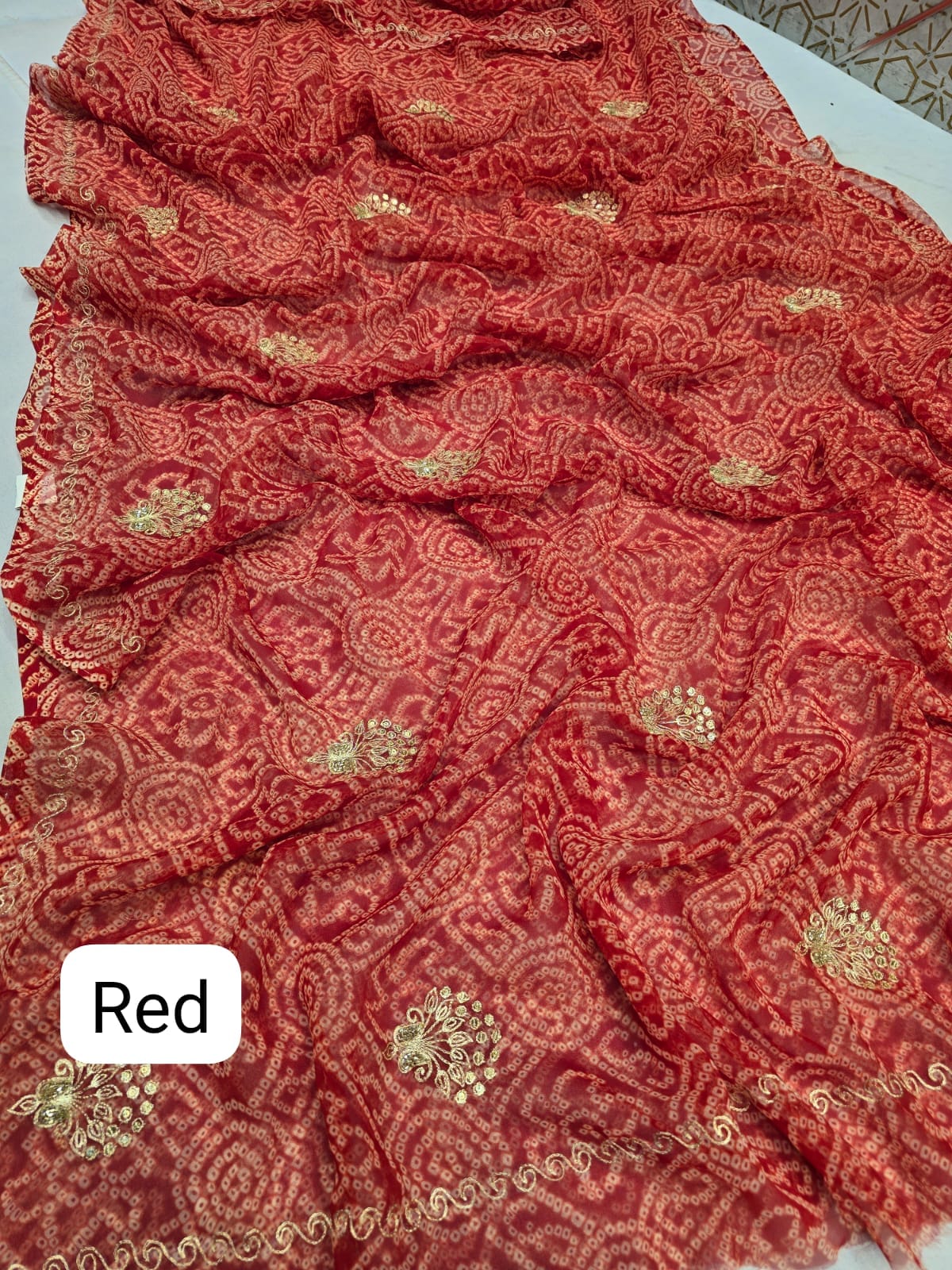 Kayatri New Traditional Style Chiffon Saree