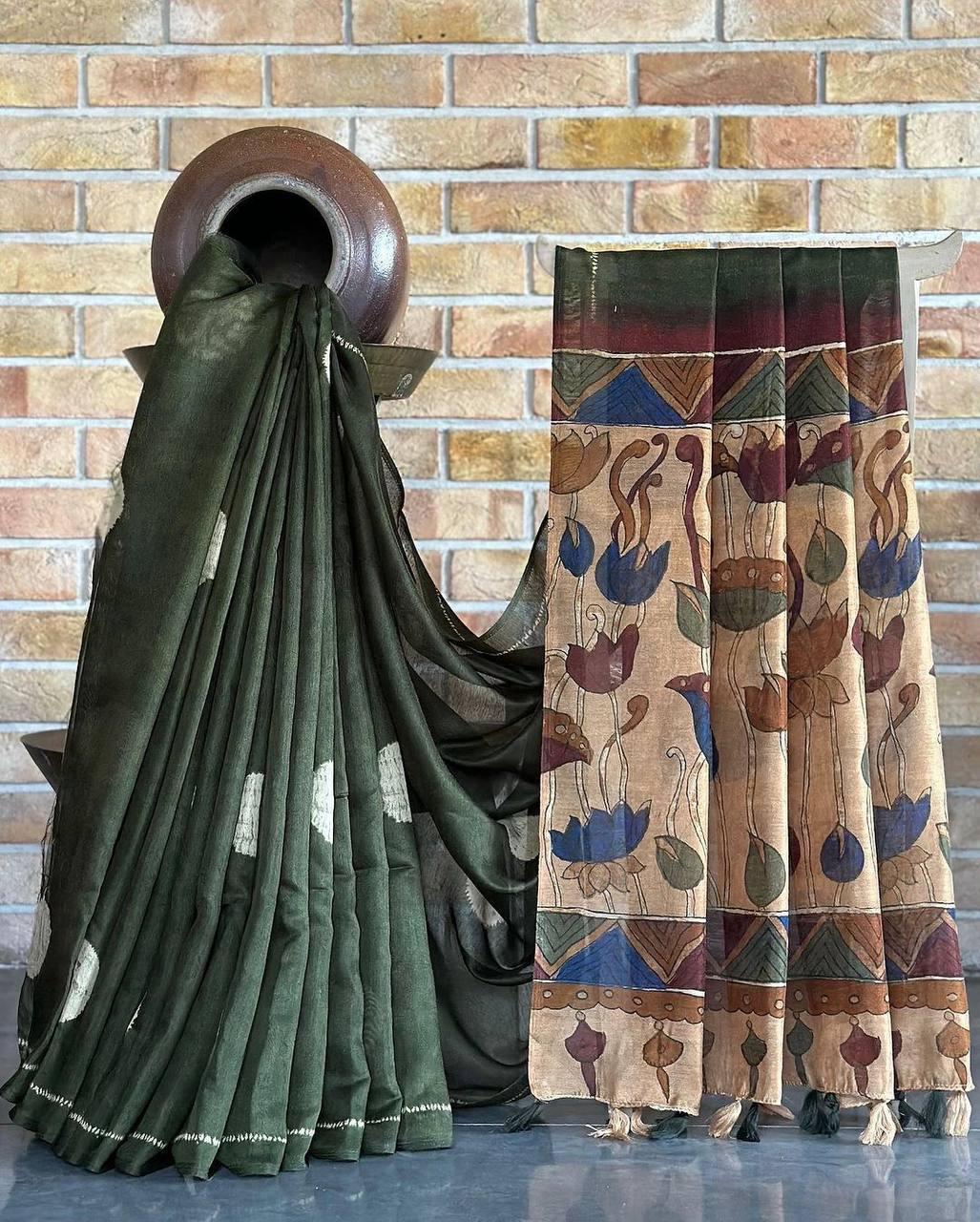 Kayatri New very smooth and light weight Digital Print Saree